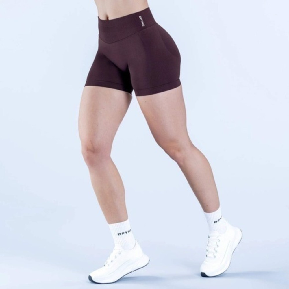 Dfyne impact shorts 4.5" espresso brown small - Picture 6 of 6